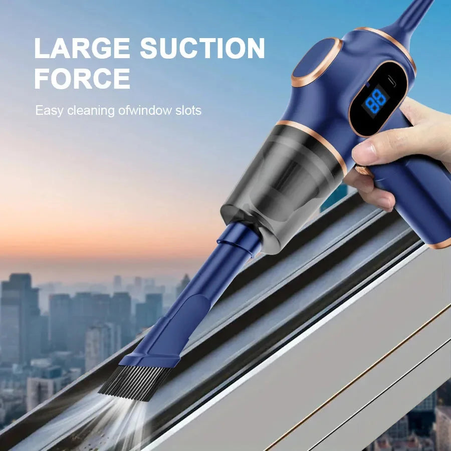 Mini Wireless Car Vacuum Cleaner High-Power Household Cleaning Machine