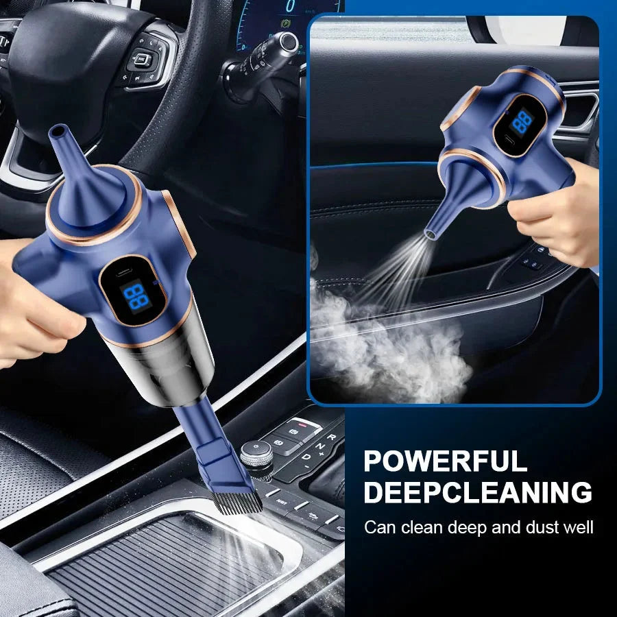 Mini Wireless Car Vacuum Cleaner High-Power Household Cleaning Machine