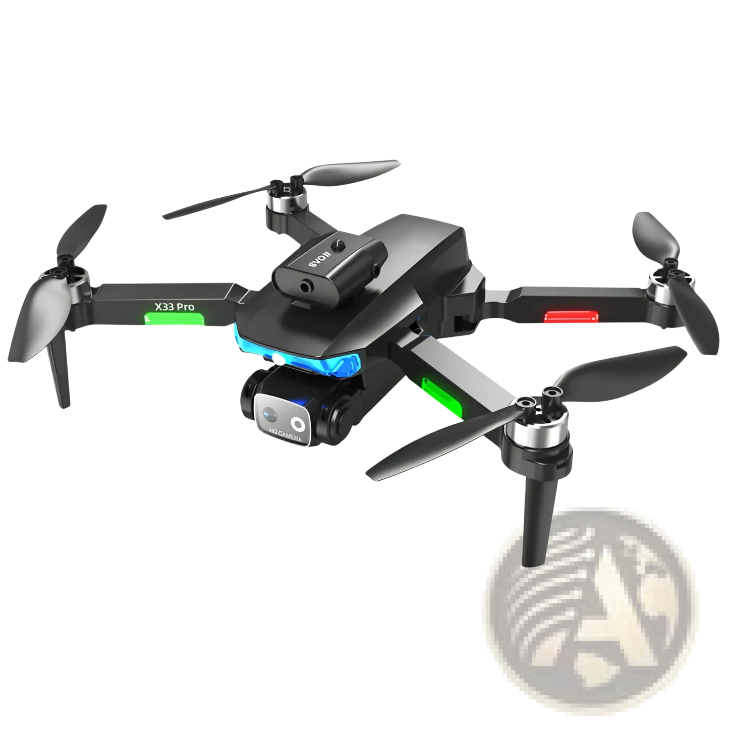 Quadcopter Drone Lf635 Dual Camera Foldable Led Toy
