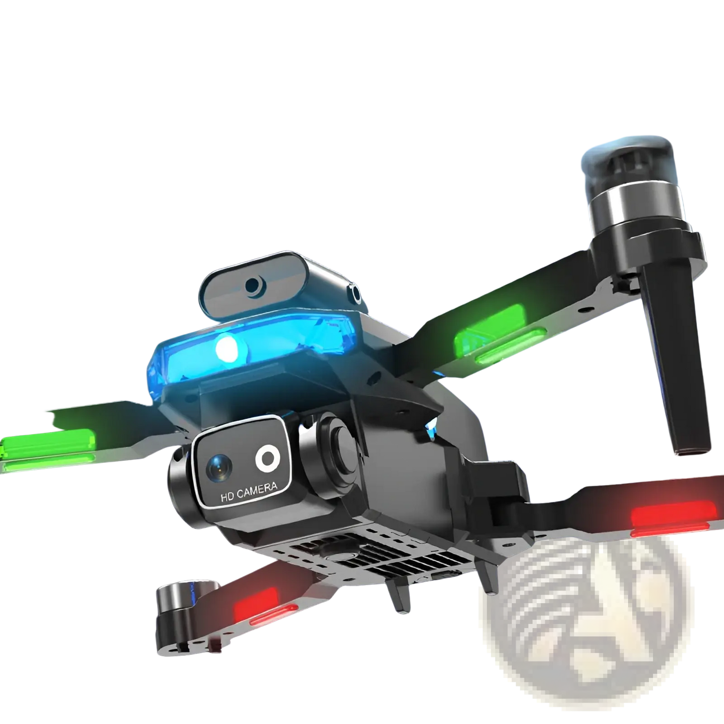 Quadcopter Drone Lf635 Dual Camera Foldable Led Toy